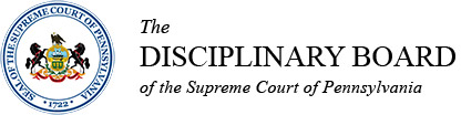 professional pennsylvania disciplinary board supreme court rules conduct